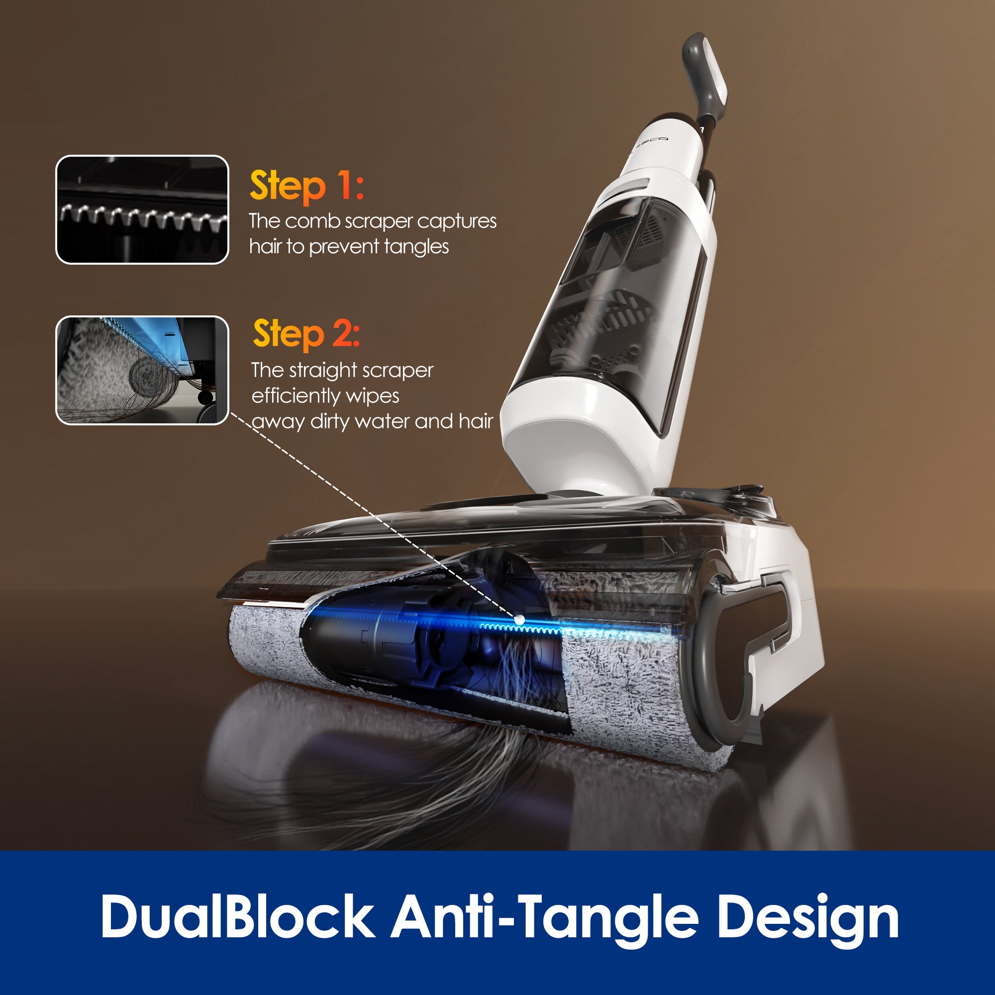 Tineco FLOOR ONE S6 Stretch Pro | New Release - 180° Lay-Flat Design & 85°C Flash Dry