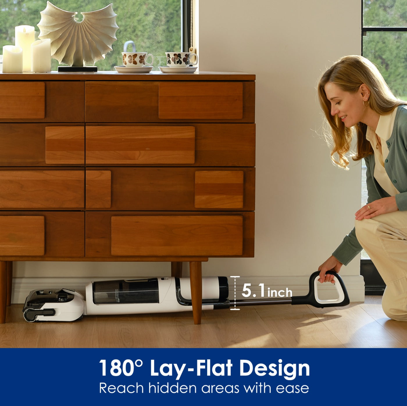 Tineco FLOOR ONE S6 Stretch Pro | New Release - 180° Lay-Flat Design & 85°C Flash Dry