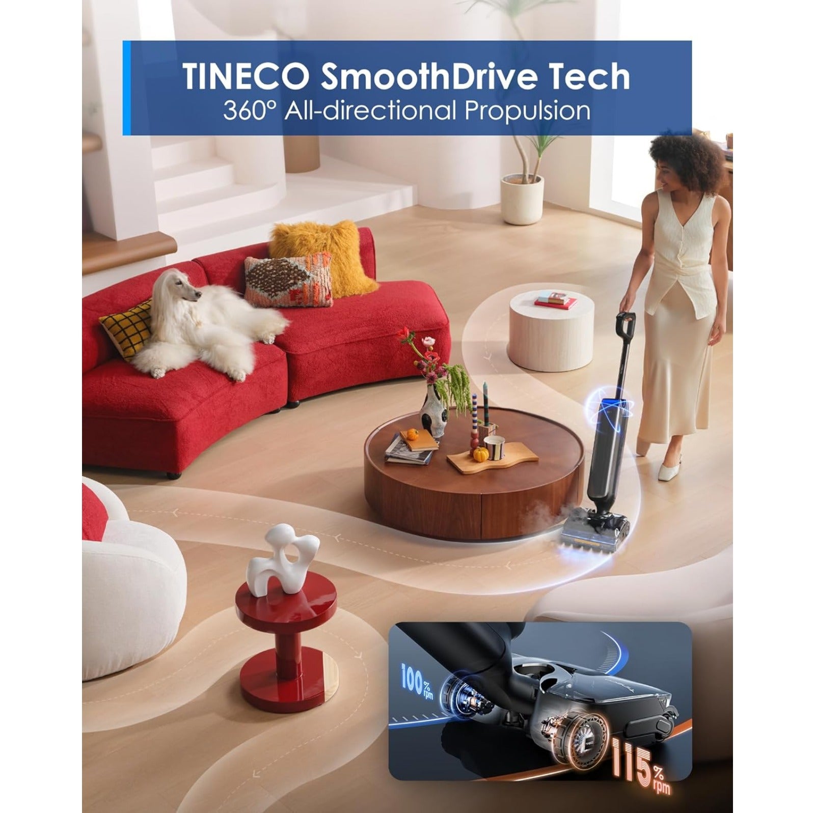 Tineco FLOOR ONE S9 Artist Steam | New Generation of FLOOR ONE Series | $300 OFF