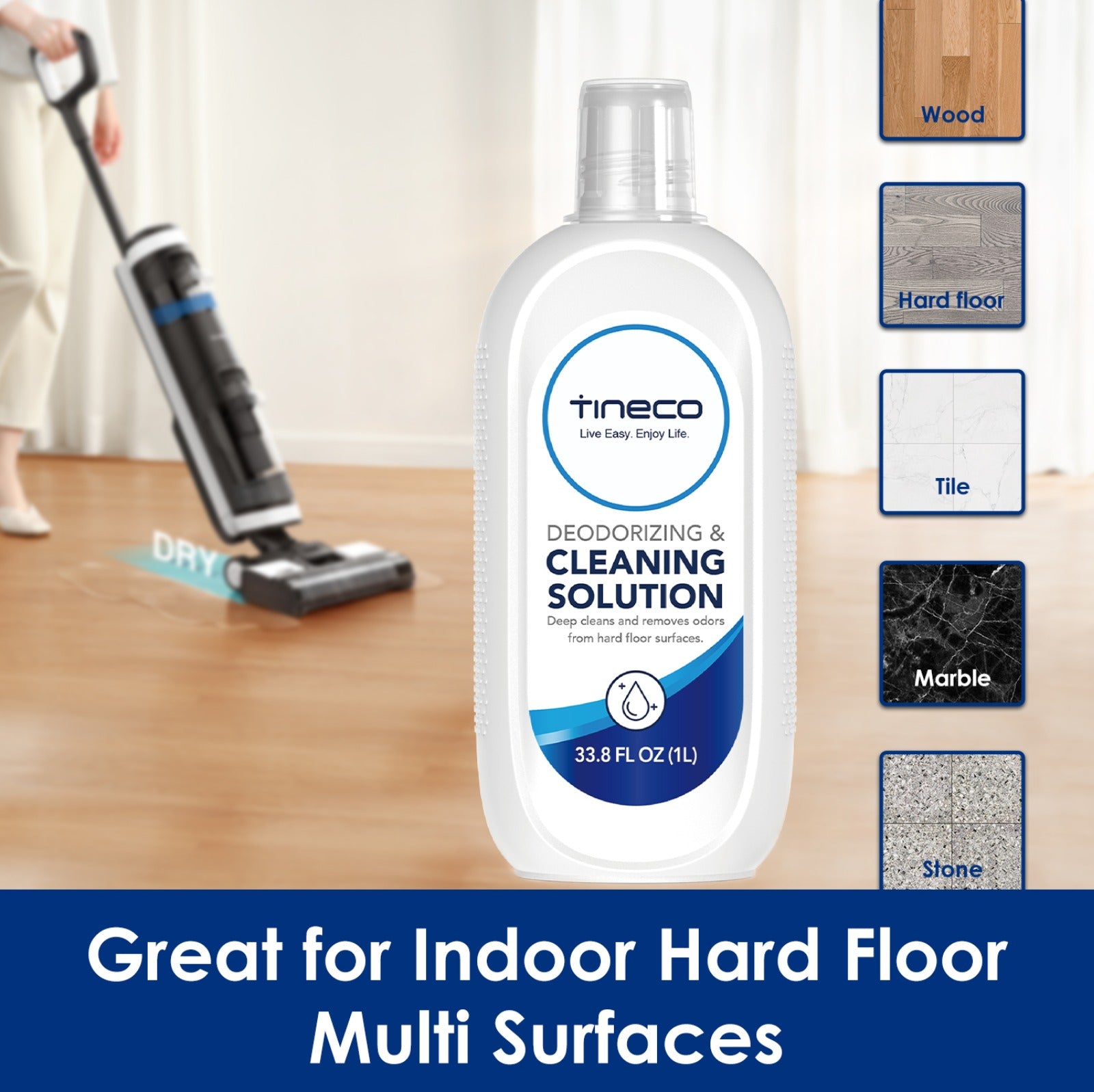 Tineco Floor Cleaning Solution (1L) 2PK