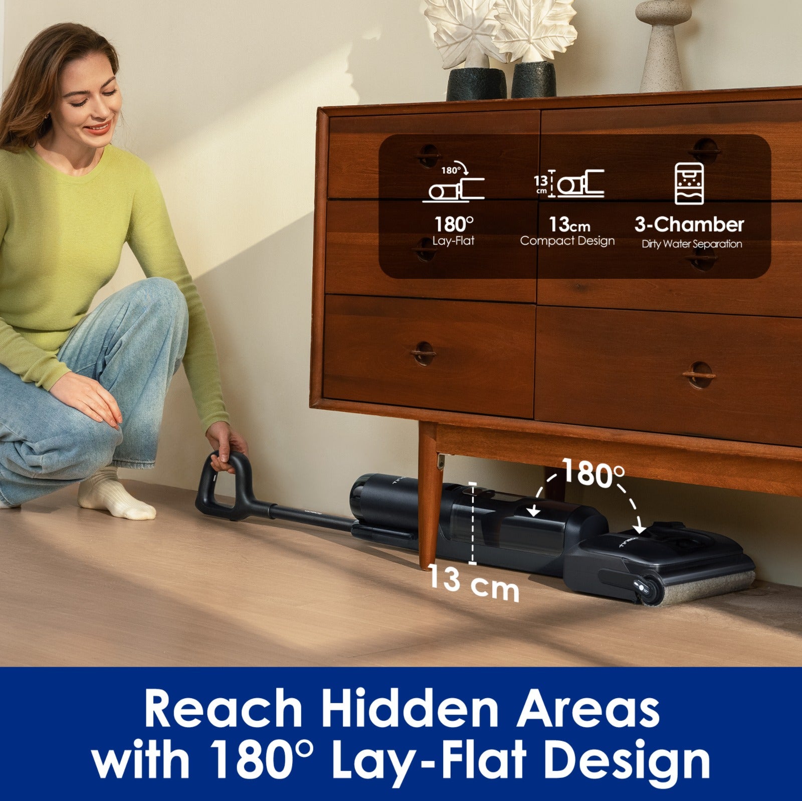 Tineco FLOOR ONE S7 Stretch | New Release - Electrolyzed Water Cleaning & 85°C Flash Dry