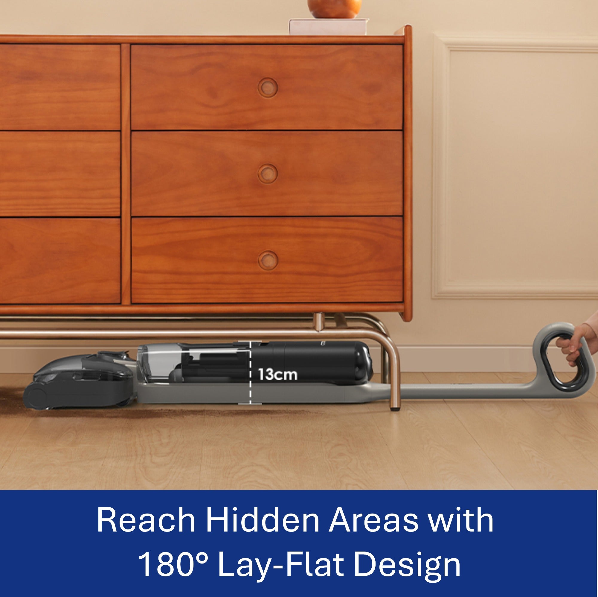 Tineco iFLOOR U5 Stretch | New Release & Fully Upgraded - 20kpa Power Suction & 180° Lay-Flat Design