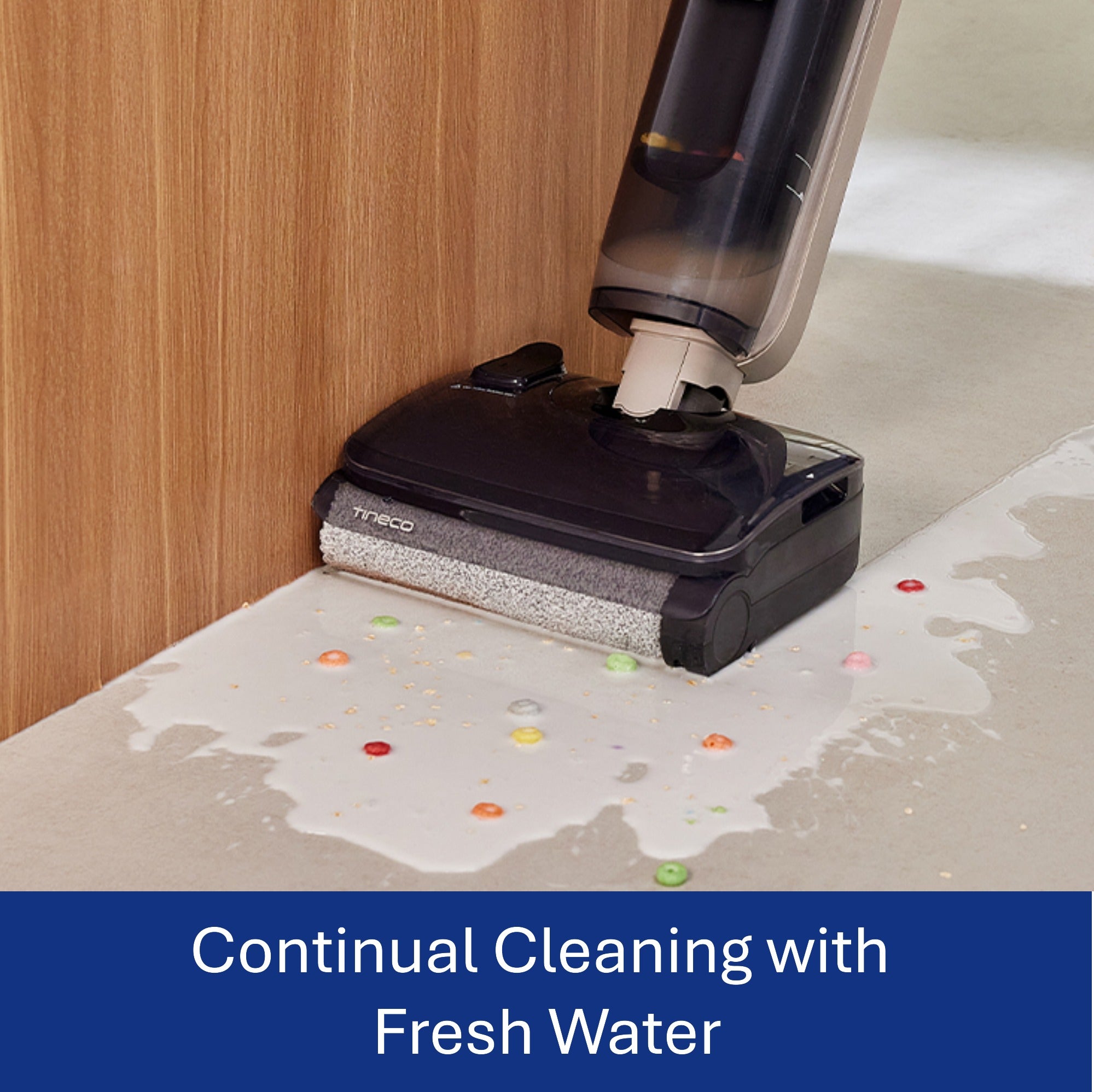 Tineco iFLOOR U5 Stretch | New Release & Fully Upgraded - 20kpa Power Suction & 180° Lay-Flat Design