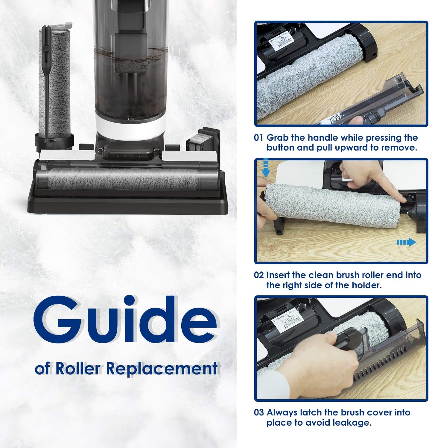Tineco Replacement Brush Roller for FLOOR ONE S3 Series