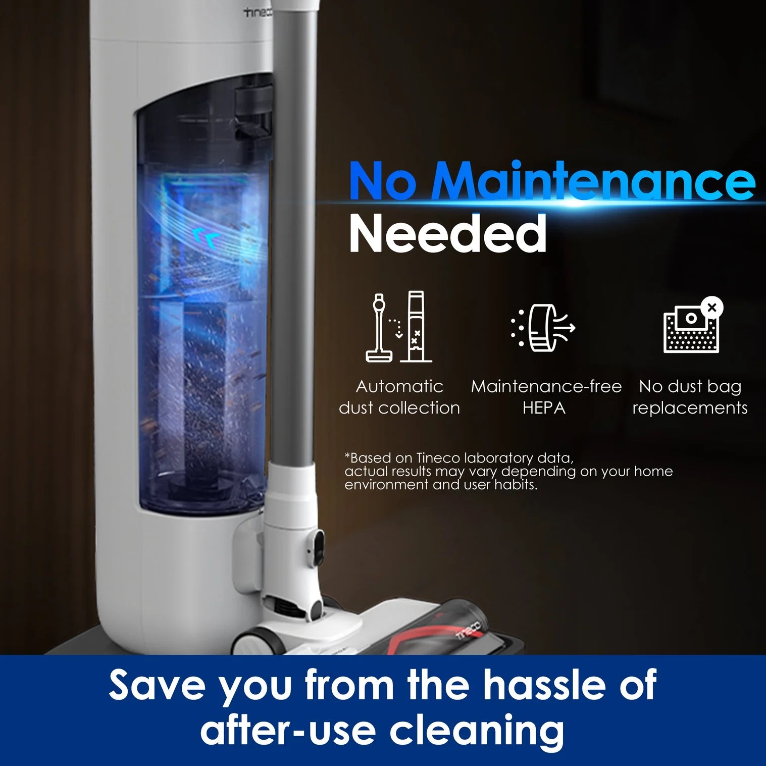 Tineco PURE ONE Station 5 | Auto Empty Station & Full-Path Self-Cleaning