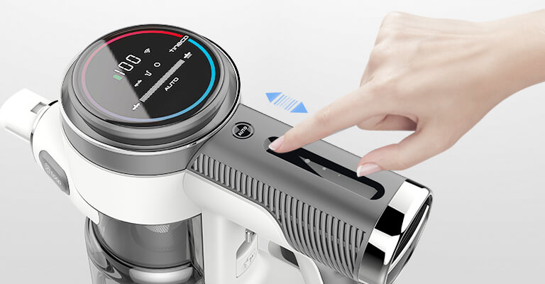 Suction Power Control at Your Fingertips